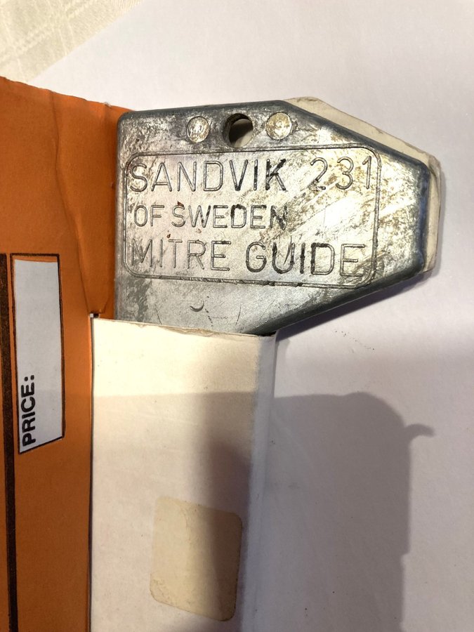 Sandvik 231 Mitre Guide