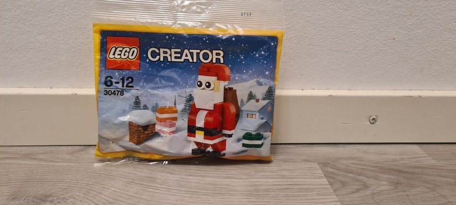 Lego creator 30478 Santa claus polybag jultomte oöppnad