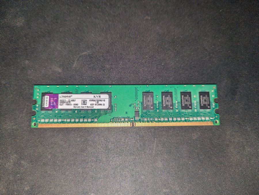 Kingston KVR667D2N5/1G 1GB DDR2 667MHz PC2-5300