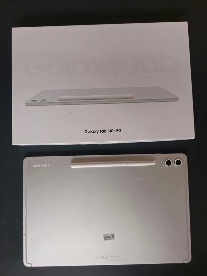 Samsung Galaxy Tab S10+ 5G 256gb inkl tillbehör.