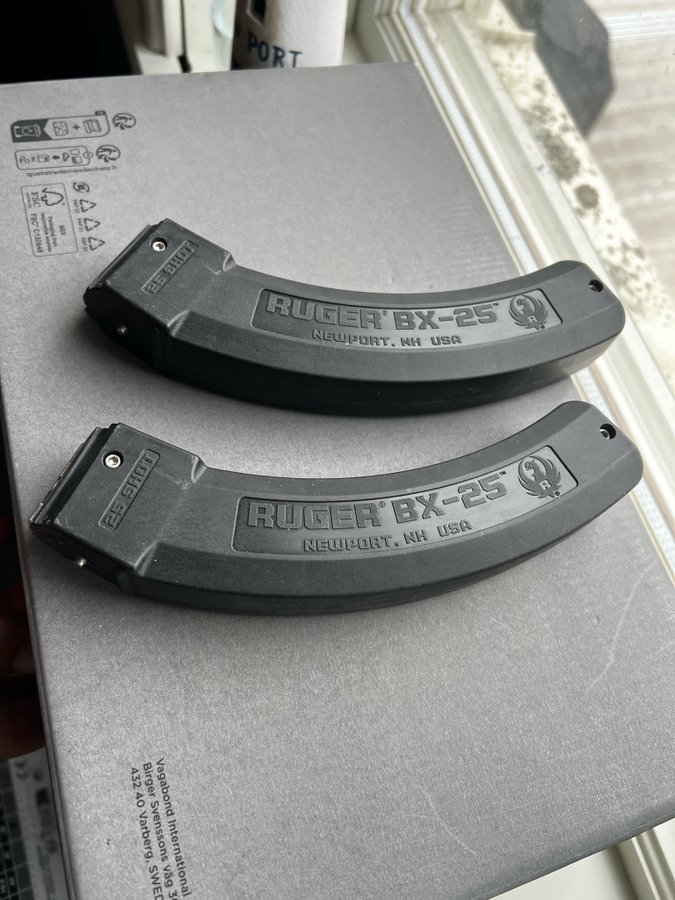 2st 25 SKOTTS MAGASIN RUGER BX-25