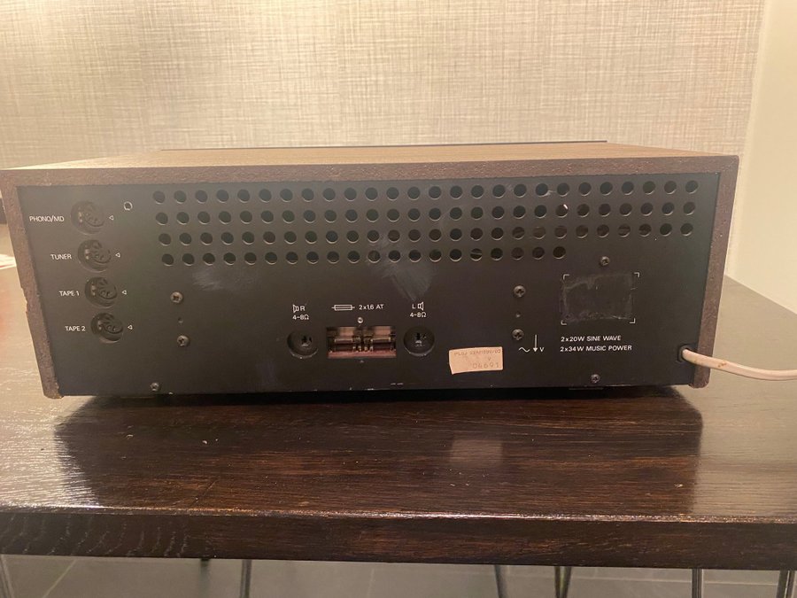 Philips 22AH590 Integrerad Stereo Förstärkare 1978