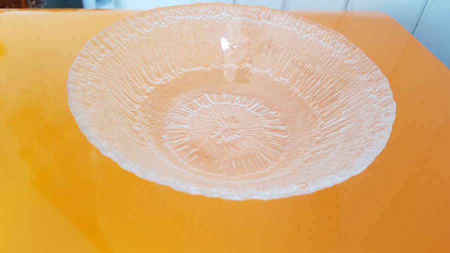 4 st Iittala Frukostskålar Glasskål "Solaris" Tapio Wirkkala Vintage Retro