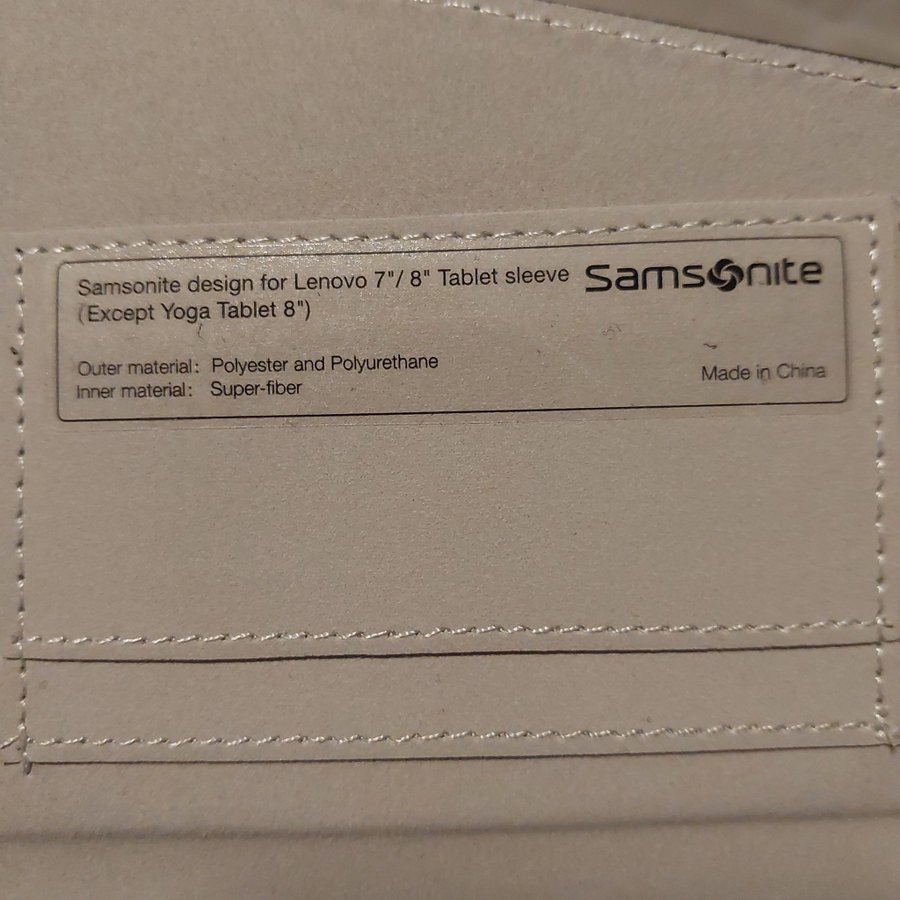 Samsonste design för Lenovo 7"/8" Tablet sleeve