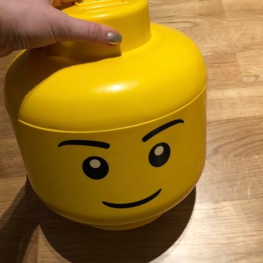 Lego förvaringsburk med lego