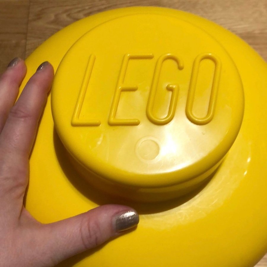 Lego förvaringsburk med lego