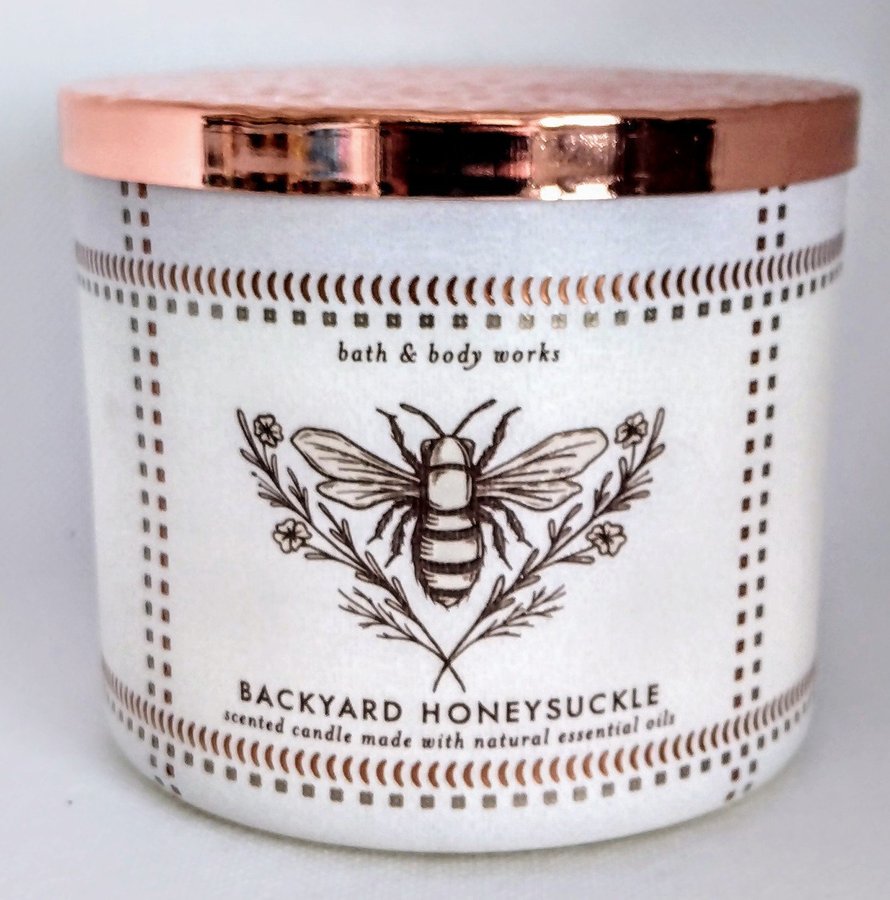 BACKYARD HONEYSUCKLE Bath  Body Works 3 veks ljus