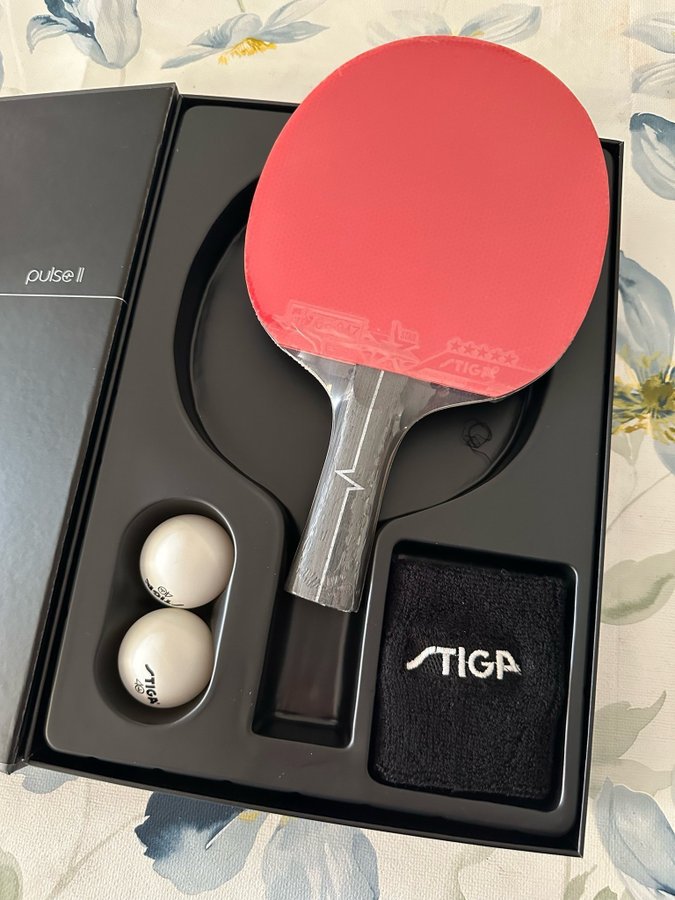 Stiga Pulse II bordtennisracket NYTT I FÖRPACKNING