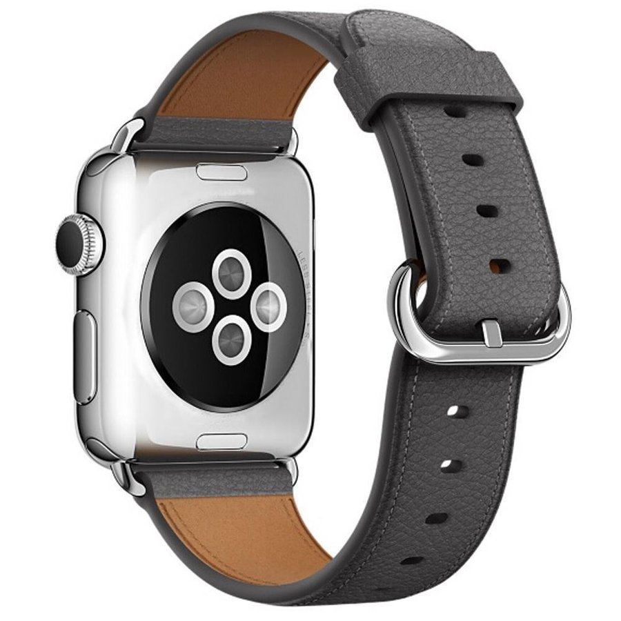 Klassiskt Spänne 44/45/46/49mm Apple Watch Armband - GRÅ