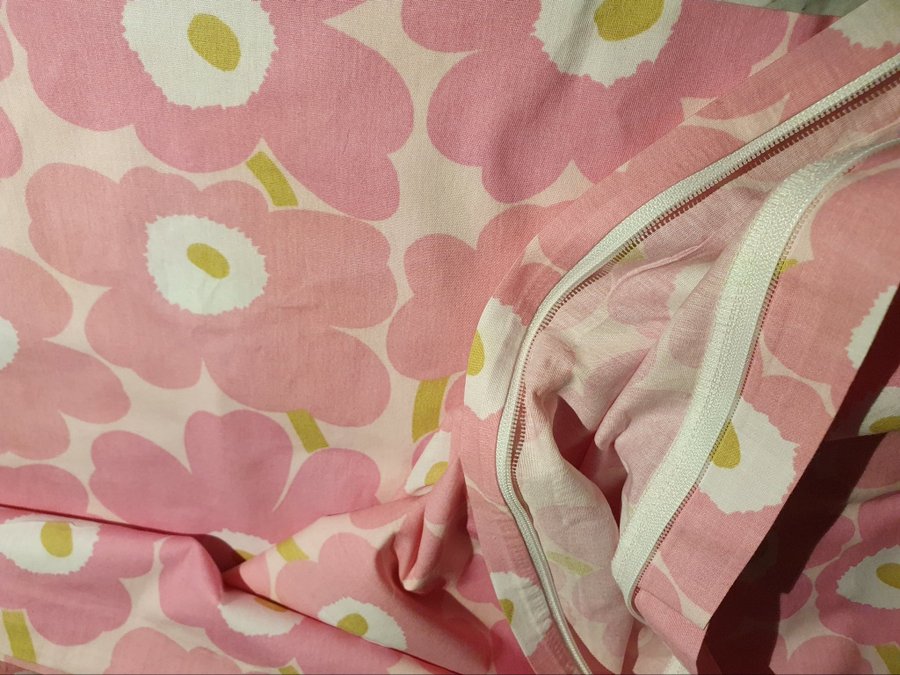 Marimekko Unikko rosa tyg