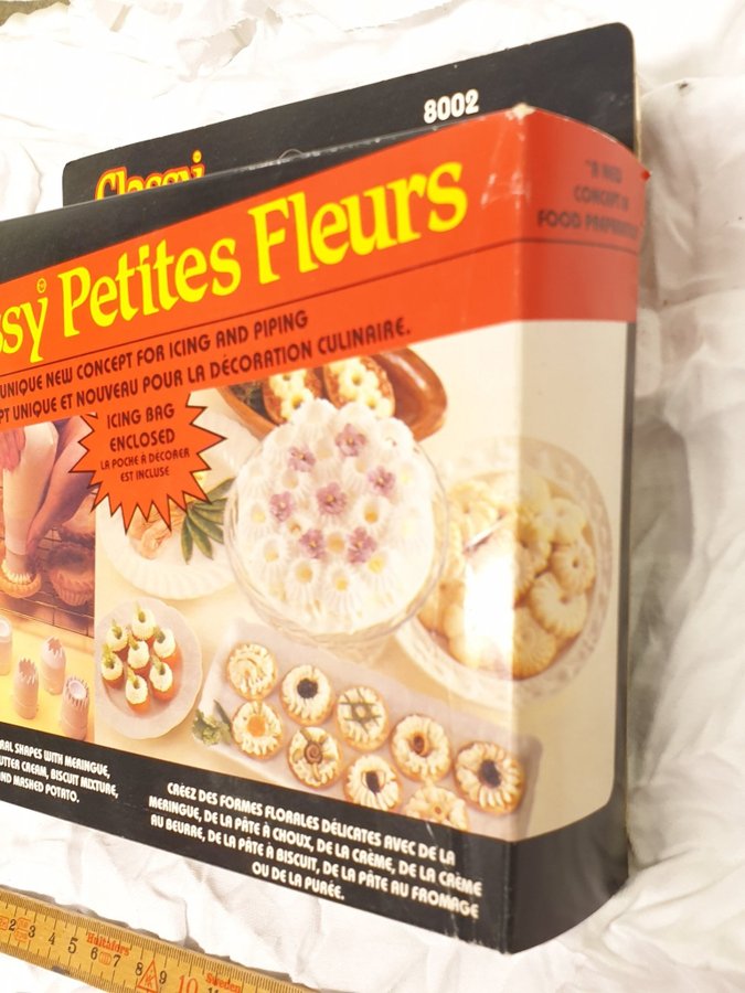 Classy Petites Fleurs - spritsmunstycken för bakverk och tårtor