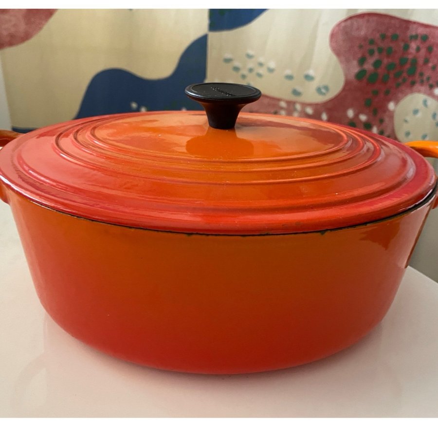 Le Creuset Cousances oval gjutjärnsgryta - 3 liter