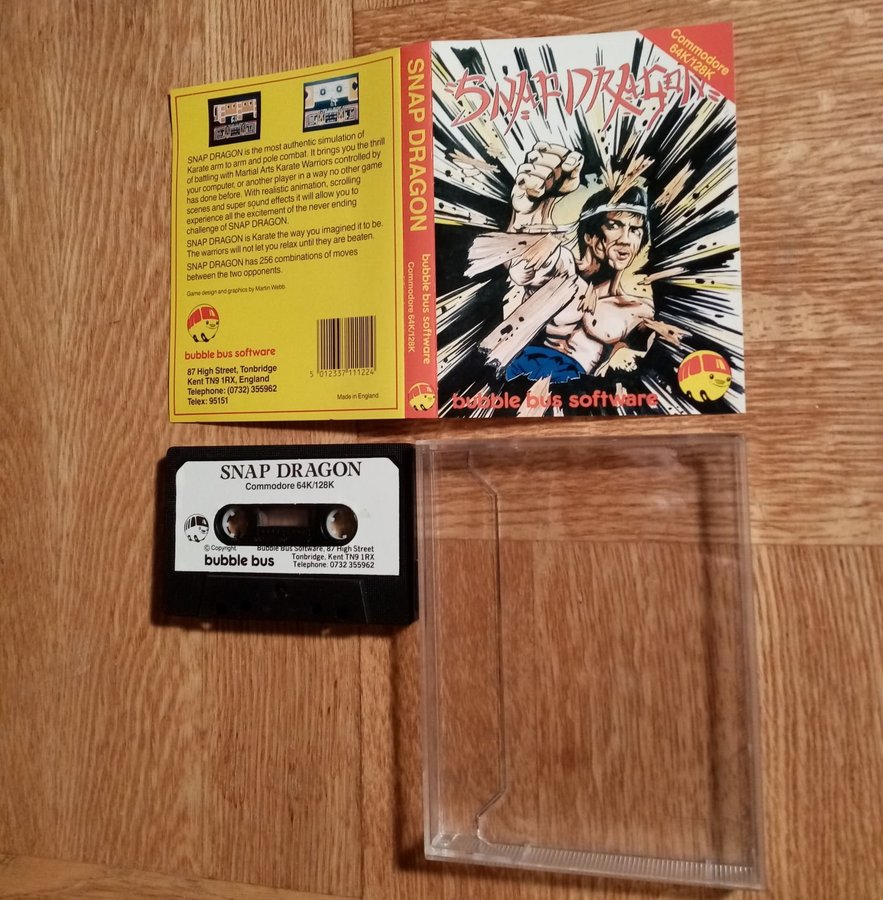 Snap Dragon (Bubble Bus) ->TESTAD<- Commodore 64 / C64 Spel