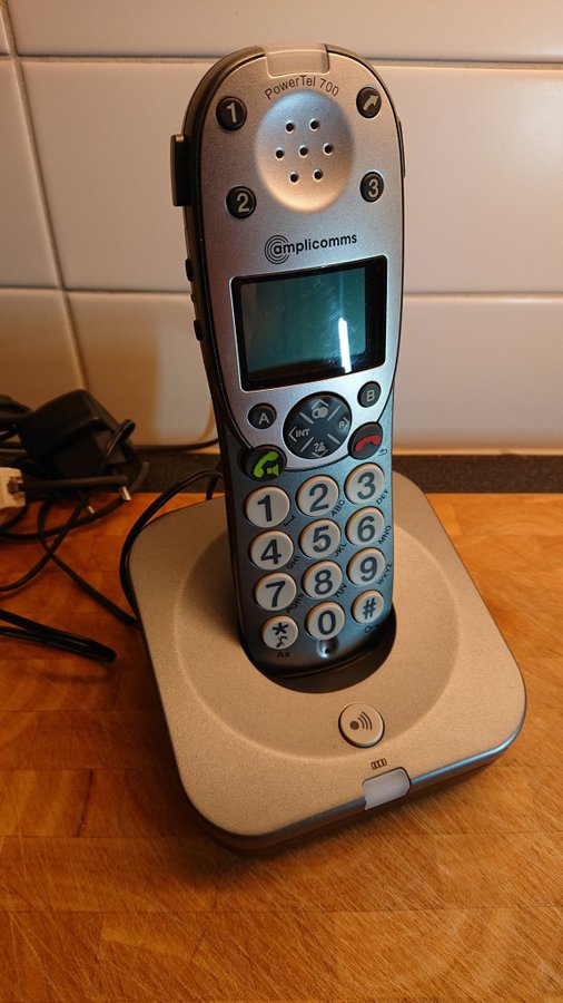 Amplicomms PowerTel 700 DECT-telefon