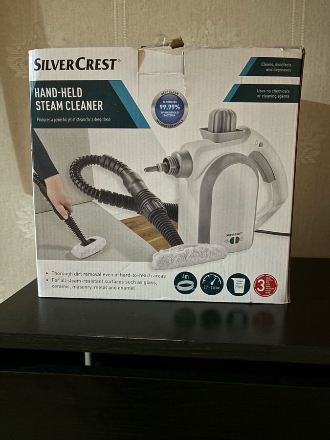 Silvercrest Handhållen Ångrengörare