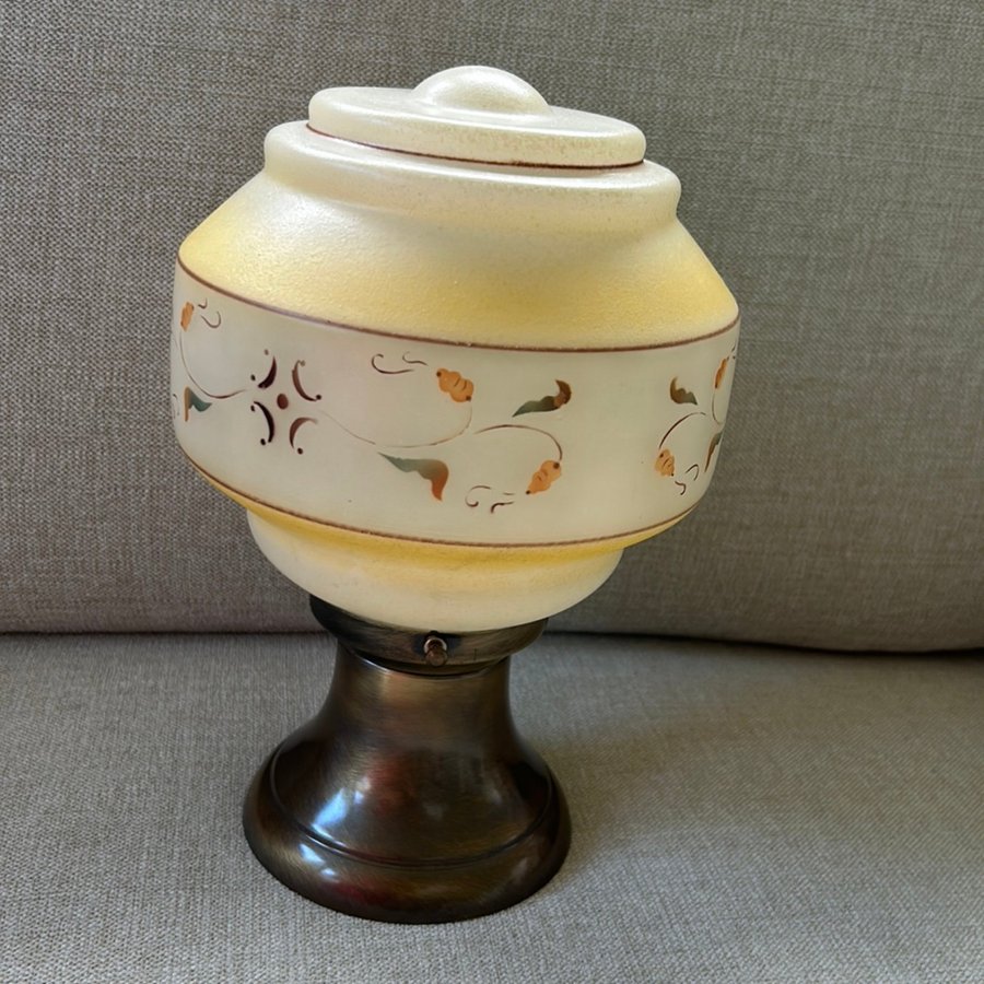 Art deco funkislampa vintage taklampa