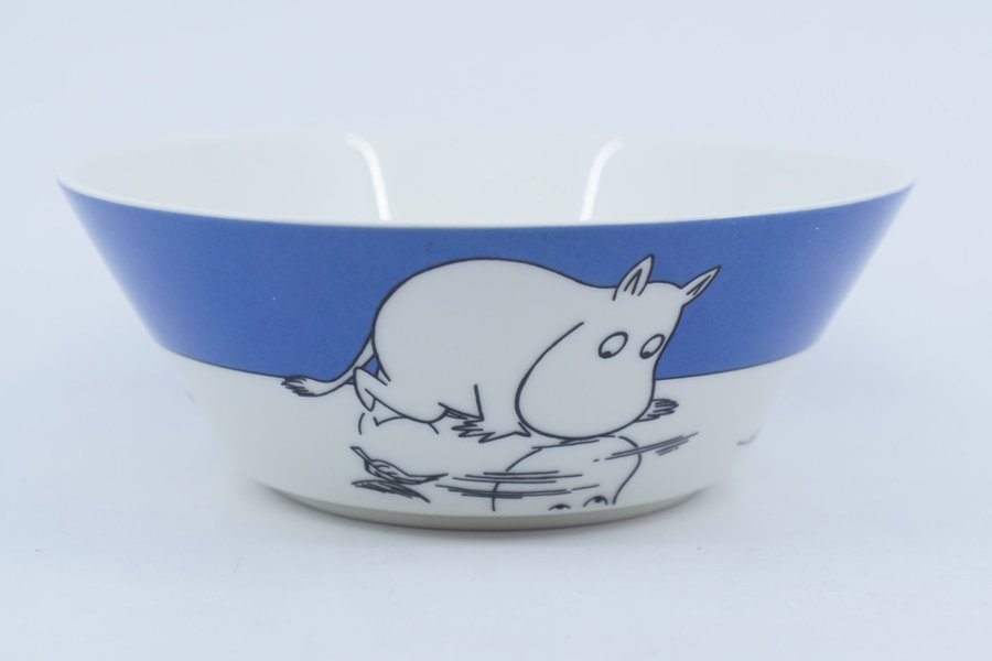 Muminskål Mumintrollet på is / Moomin Bowl Moomintroll on Ice