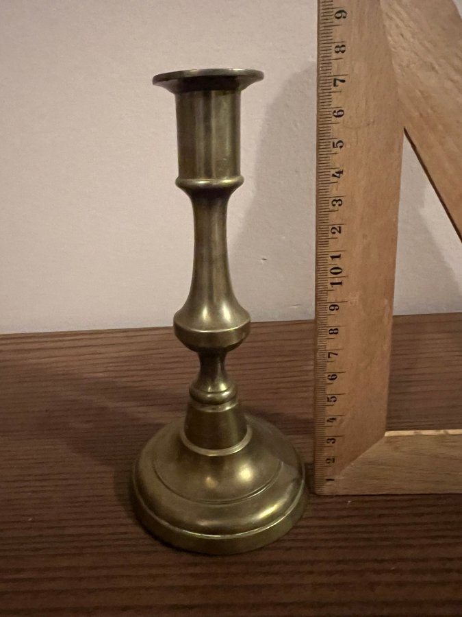 Ljusstake i mässing 17 cm