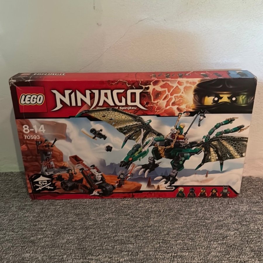 Uåbnet - LEGO Ninjago 70593 - Spinjitzu Mesteren