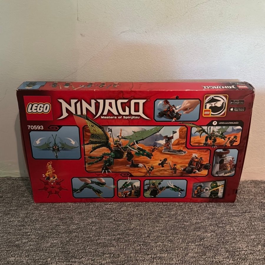 Uåbnet - LEGO Ninjago 70593 - Spinjitzu Mesteren