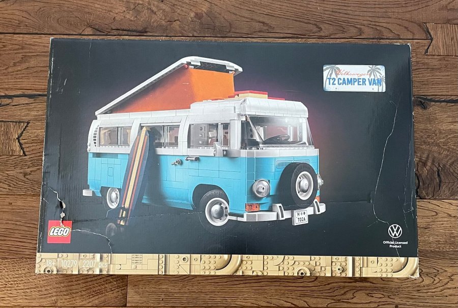 LEGO Volkswagen T2 Oöppnat!