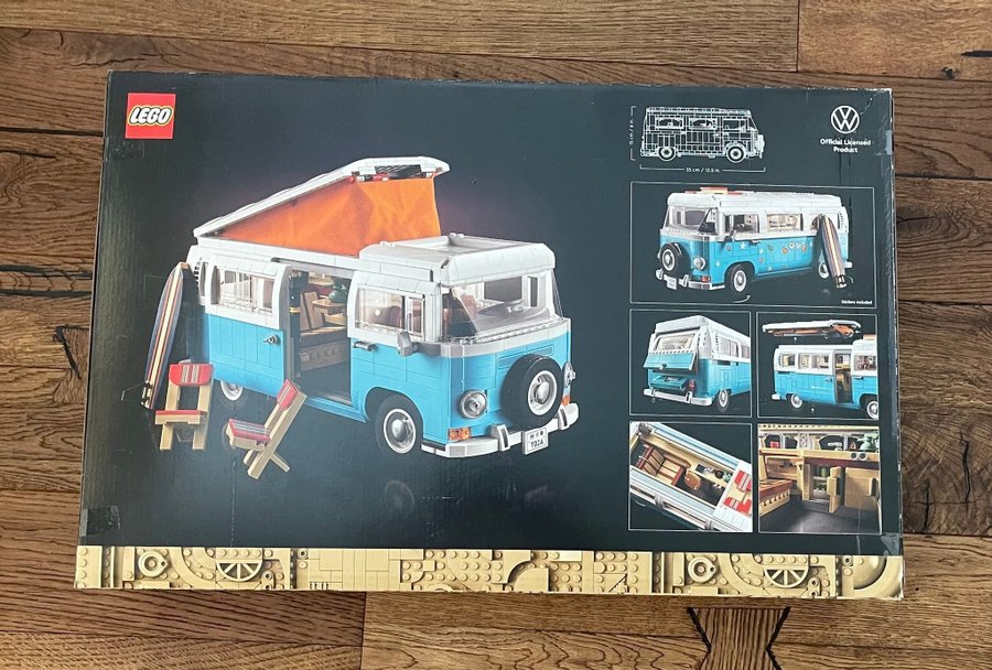 LEGO Volkswagen T2 Oöppnat!