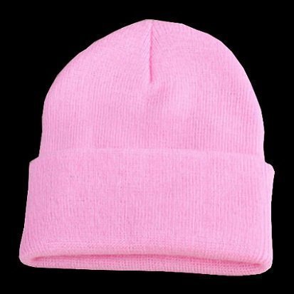 Mössa toppluva BEANIE sotarmössa rosa XS S M L XL Höstmössa SE PRISET! *