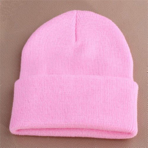 Mössa toppluva BEANIE sotarmössa rosa XS S M L XL Höstmössa SE PRISET! *