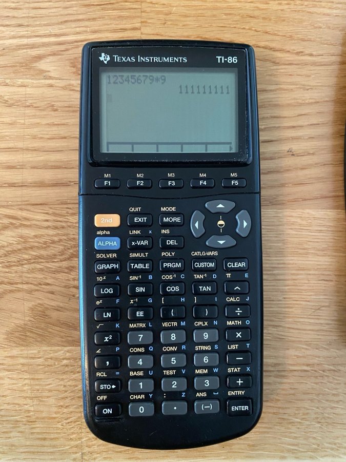 Texas Instruments TI-86 Graphing Calculator