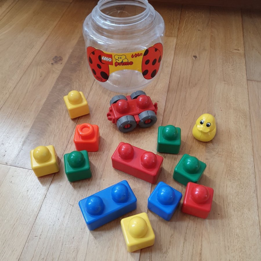 Duplo Primo bil klossar