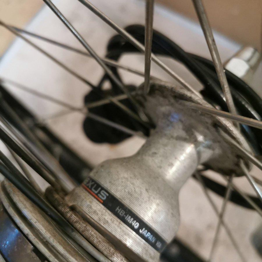 Hjulset 28 tum Shimano Nexus 3-växlad