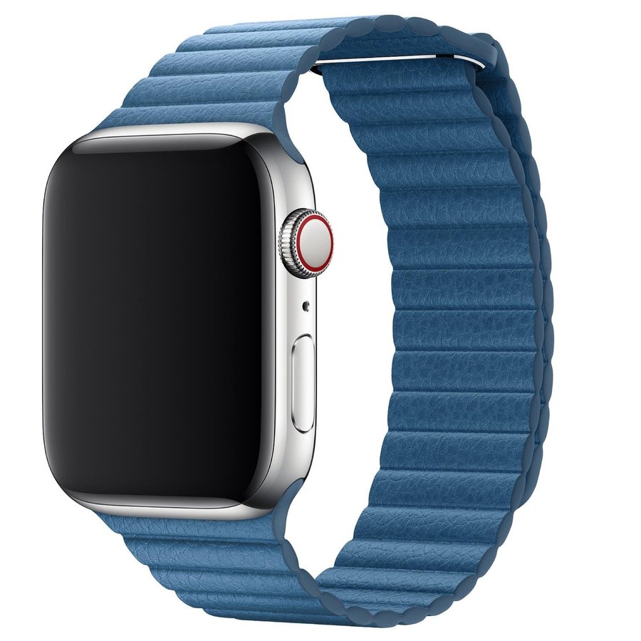 Leather Loop 38/40/41/42mm Apple Watch Armband - BLUE