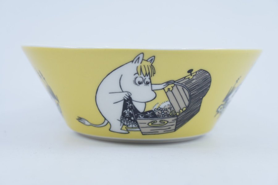 Muminskål Snorkfröken gul / Moomin Bowl Snorkmaiden