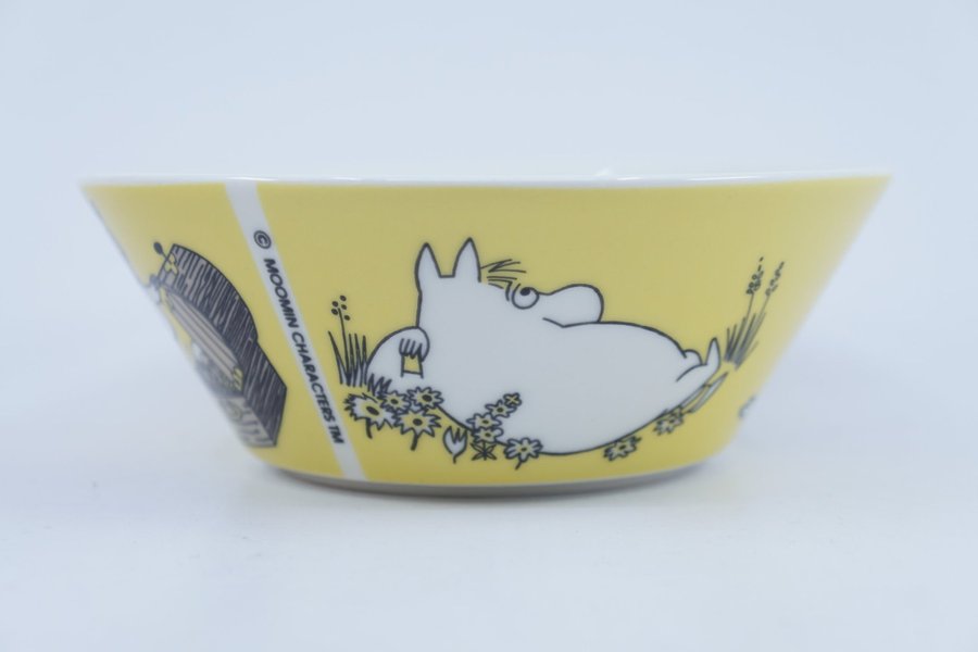 Muminskål Snorkfröken gul / Moomin Bowl Snorkmaiden