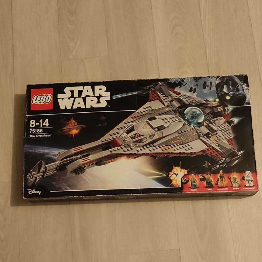 Lego Star Wars 75186 The Arrowhead Oöppnad