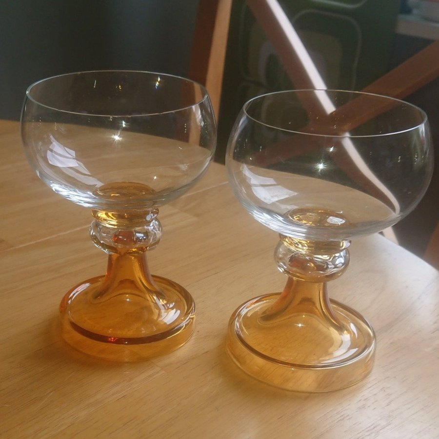 2ST LIKÖR GLAS