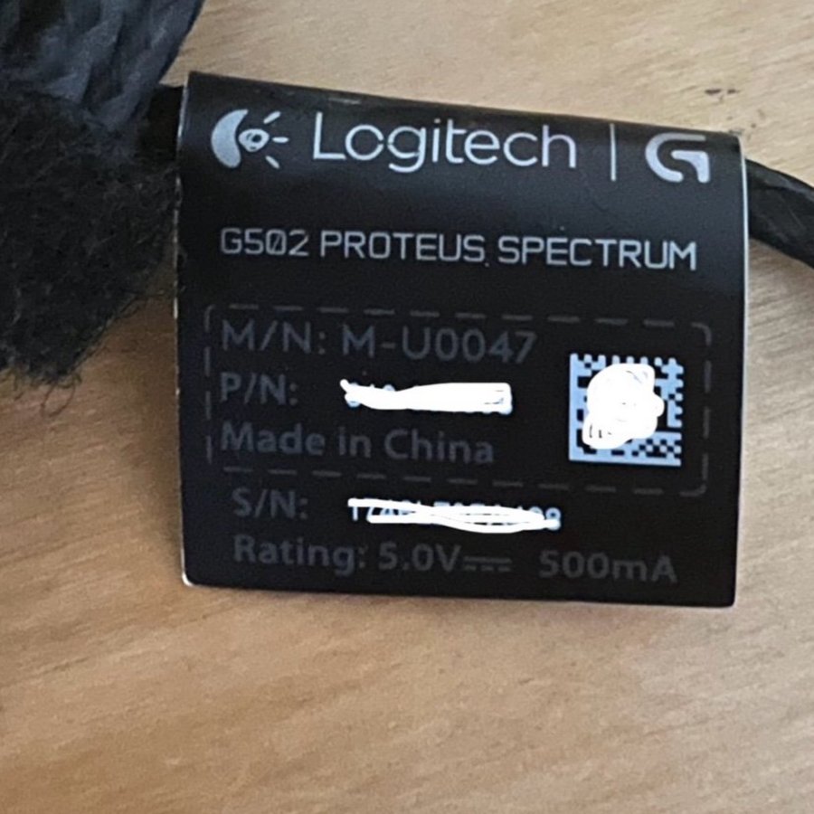 Logitech G502 Proteus Spectrum