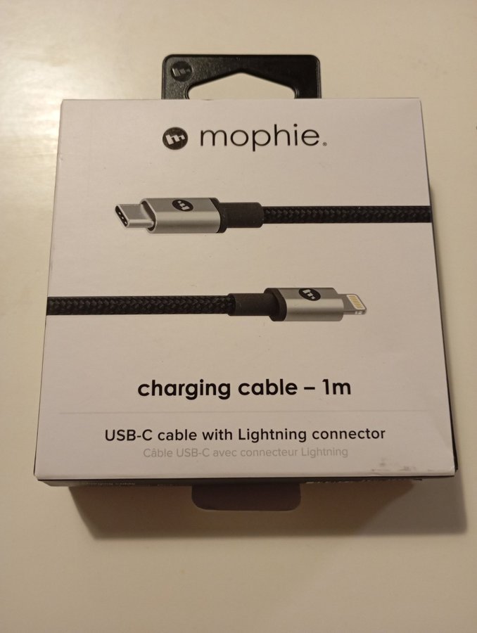 Mophie USB-C till Lightning kabel(oanvänd)