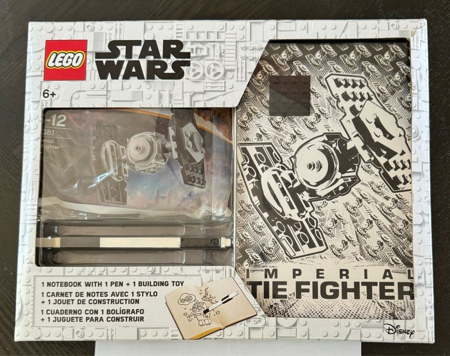 LEGO Star Wars Notebook inkl Imperial Tie Fighter