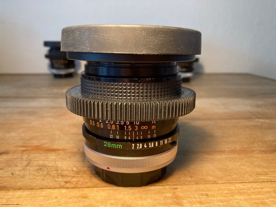 Canon FD 28mm f2 SSC (very rare)