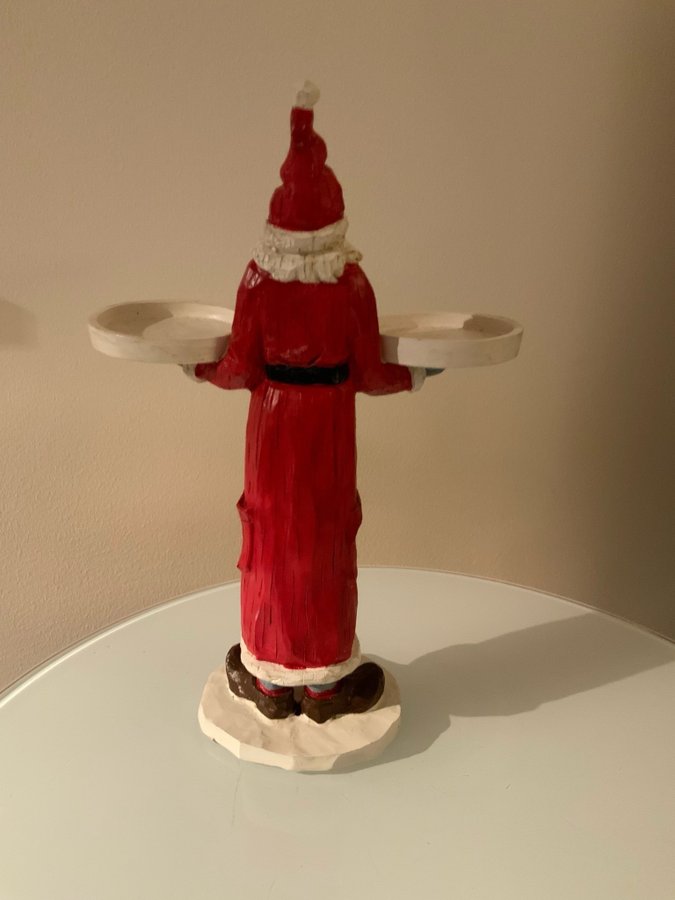 Sia, jultomte ljusstake med två ljusfat, jul, tomte