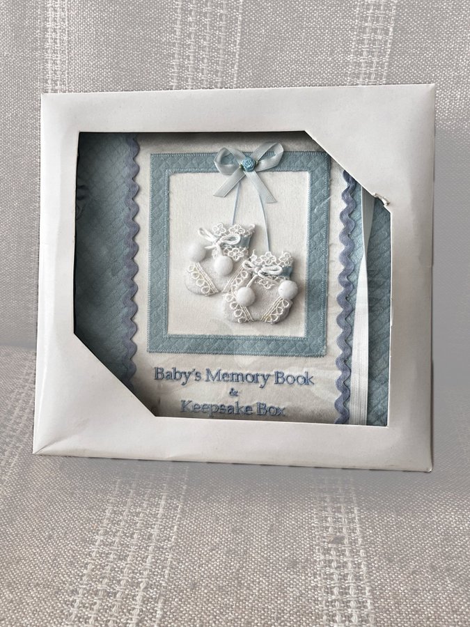 Baby's Memory Book  Keepsake Box