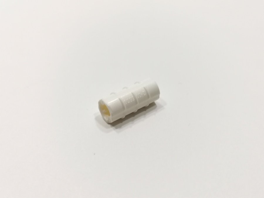 Lego - technic - axle connector - 2L - part 6538b - vit