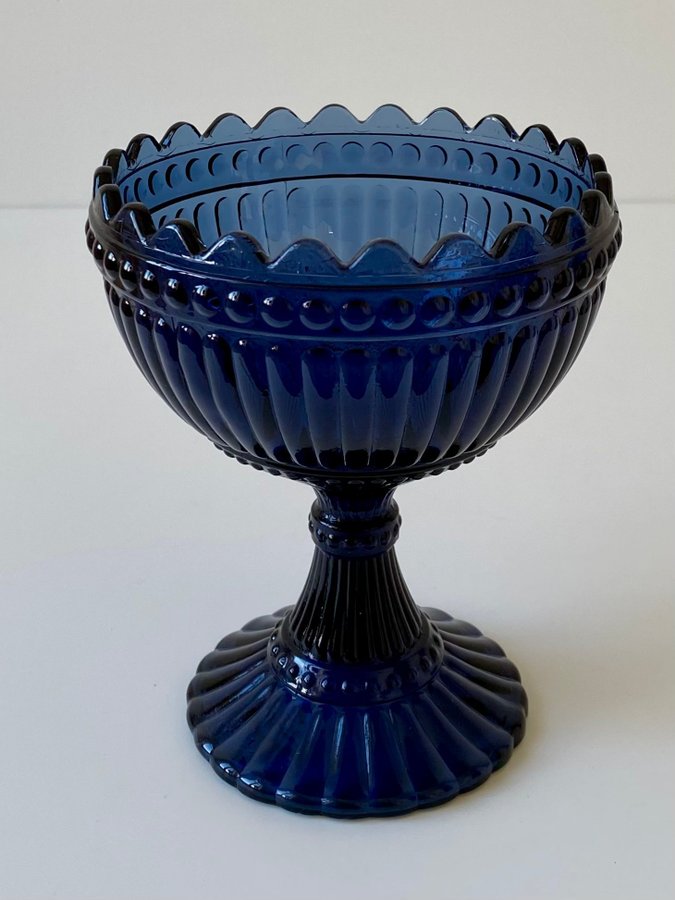 Vintage Skål Mariskooli Blueberry Blue - Marimekko / Iittala