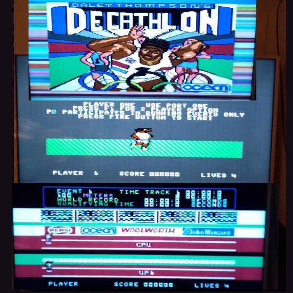 Daley Thompson's Decathlon (Ocean Software) ->TESTAD<- Commodore 64 Spel