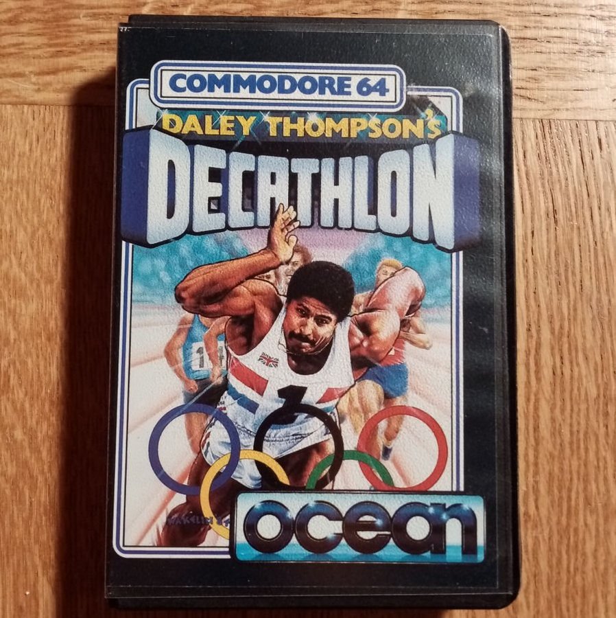 Daley Thompson's Decathlon (Ocean Software) ->TESTAD<- Commodore 64 Spel