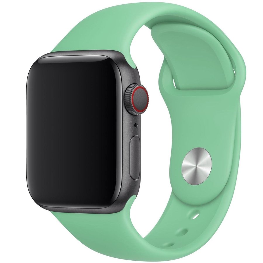 Silicone Band 38/40/41/42mm (S/M) Apple Watch Armband - SPEARMINT