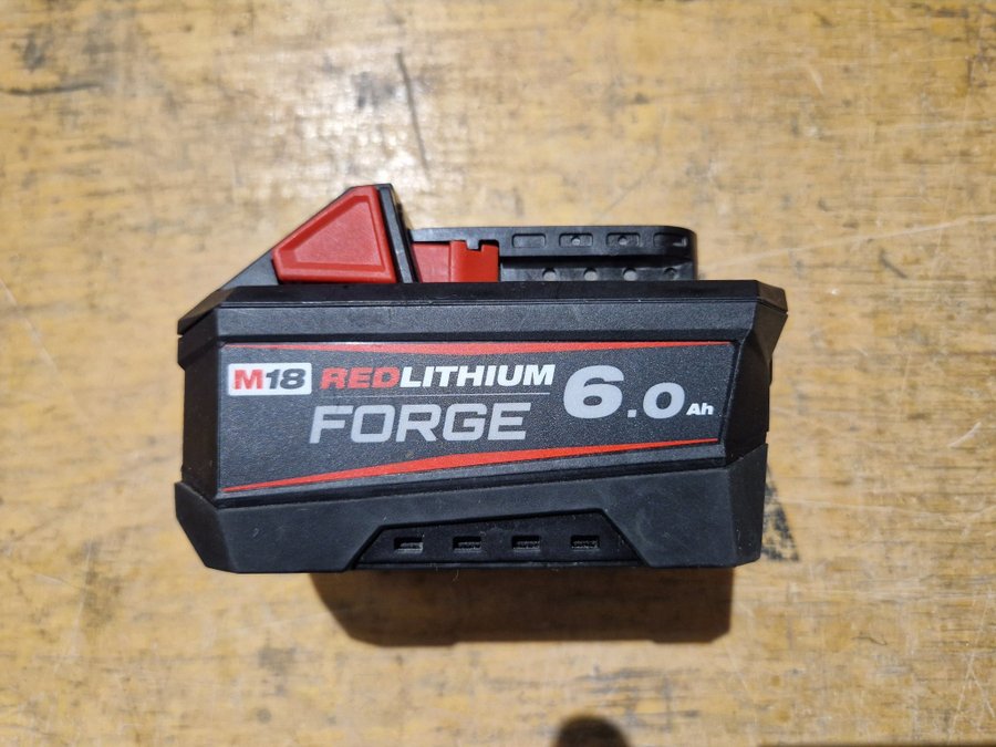 Milwaukee M18 RedLithium Forge 6.0Ah Batteri