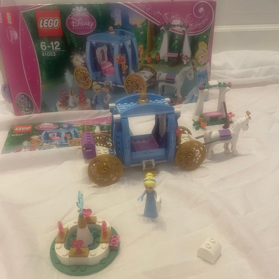 LEGO Disney Princess Askungens förtrollade vagn 41053 - komplett!