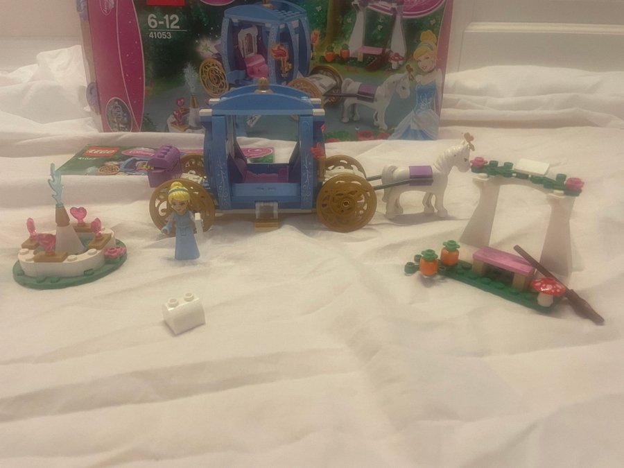 LEGO Disney Princess Askungens förtrollade vagn 41053 - komplett!